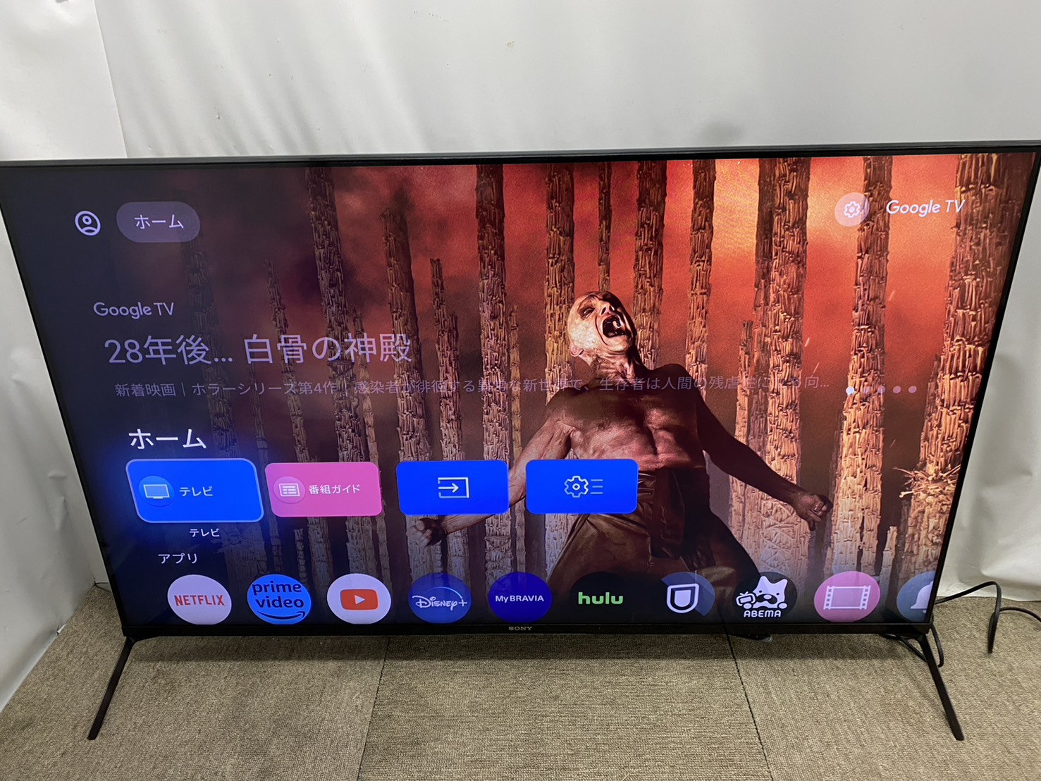 SONY 4K�t���e���r XRJ-50X90J�𔃂����܂����I